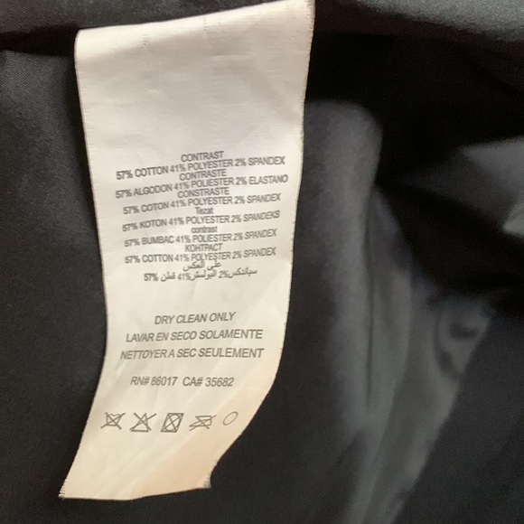 Bebe Suit with Dress and Blazer in Black. Size 10. - Picture 9 of 9